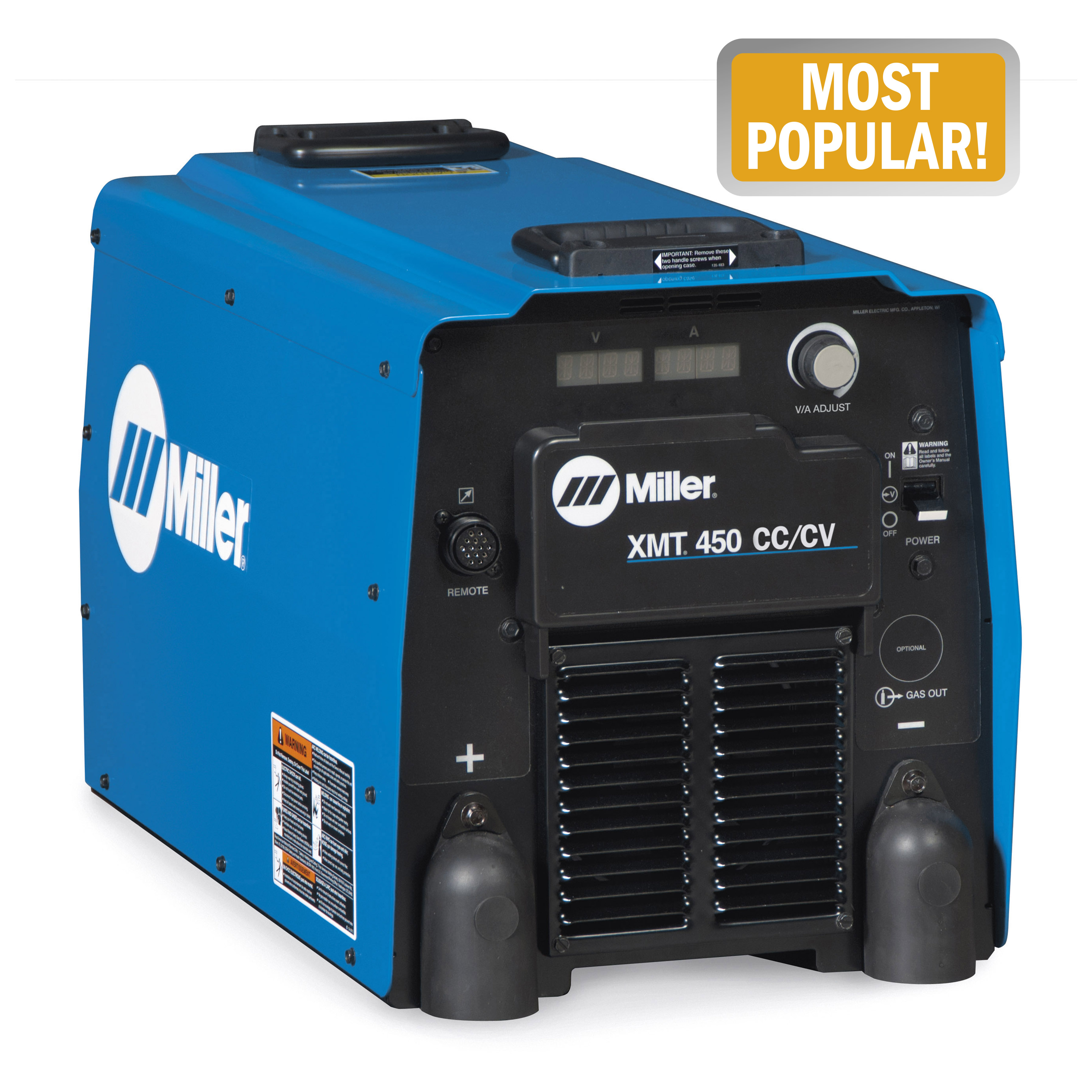 Miller XMT 450 CC/CV 230 - 460 Volt 3 Phase 60 Hz Multi Process Welding Power Source Without Auxiliary Power